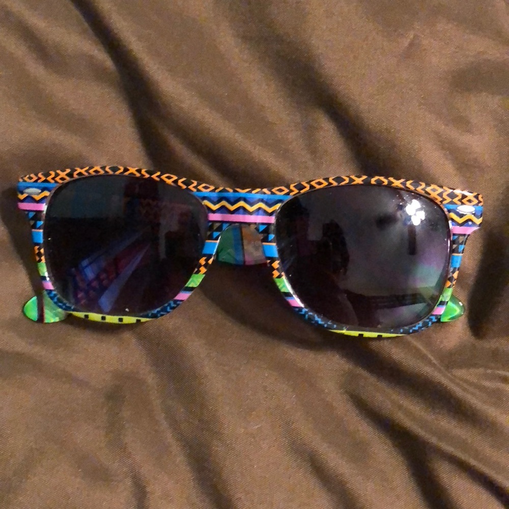 Aztec multi color sunglasses